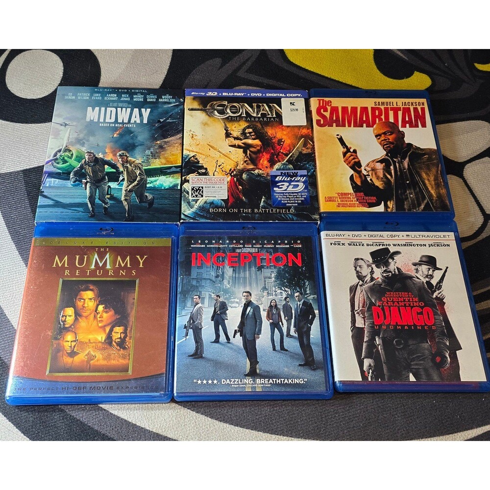 Blu-ray Movie Lot of (6)